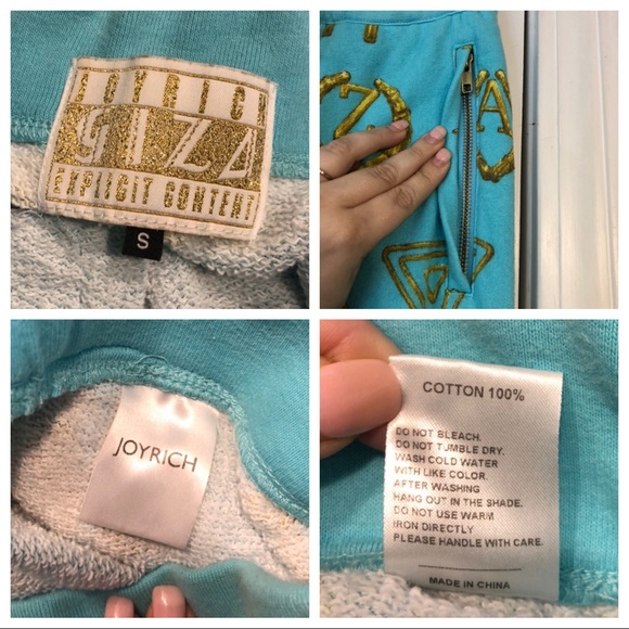 Joyrich Pants & Jumpsuits Joyrich Giza Hieroglyph Sweatpants